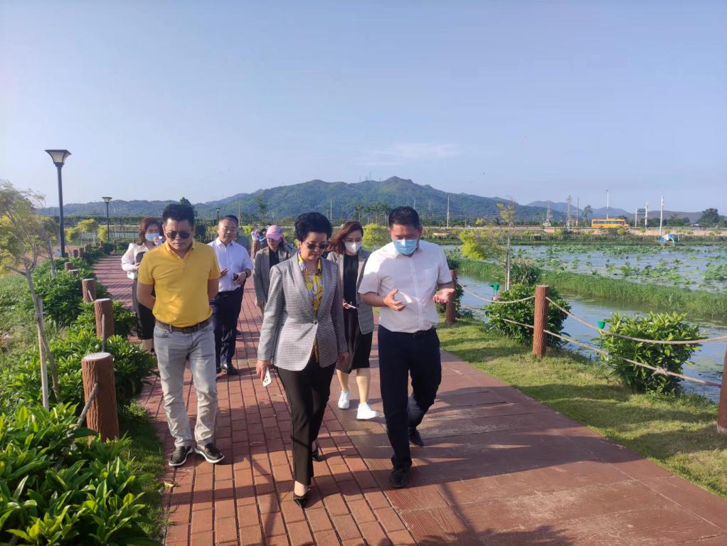 省生态建复协会轮值会长单元优德88集团带队赴宝鸡全域地皮整治军民融合试点项目调研
